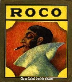 Roco- cigar box label