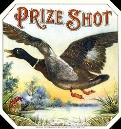 Prize Shot- cigar box label
