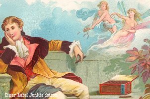 Dulce Calma cigar box label