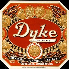 Dyke cigar label