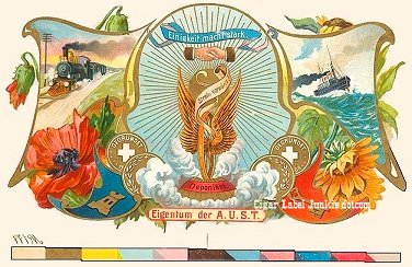 Einigket cigar box label
