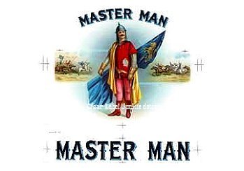 Master Man- cigar box label