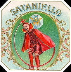 Fausto cigar box label