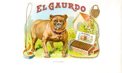El Gaurdo- cigar box label