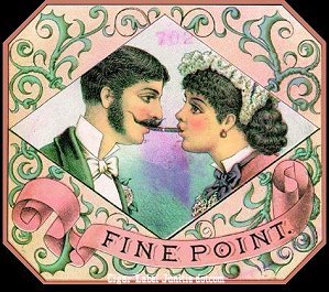Fine Point- cigar box label