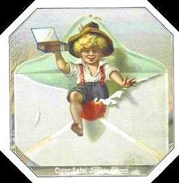 Envelope Boy- cigar label