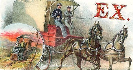 Ex cigar box label