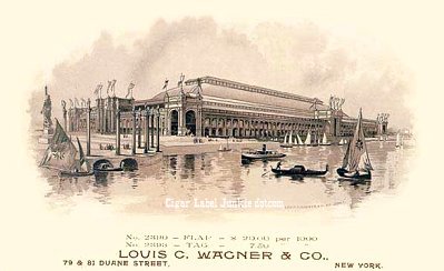 White City- cigar box label