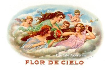 FD Cielo-cigar box label