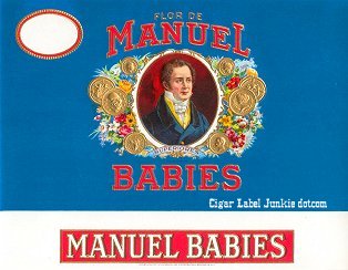 FD Manuel inner cigar label