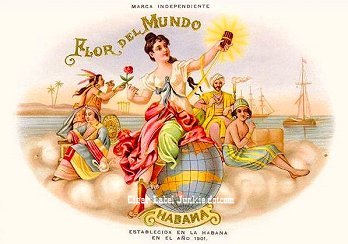 FD Mundo cigar box label