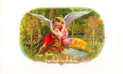 Flor Del Amor inner cigar label