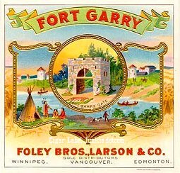 Fort Garry cigar box label
