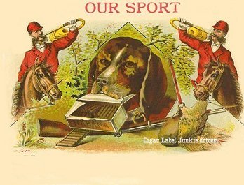 Our Sport- cigar box label