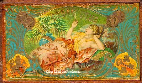 Cuban Gems- cigar box label