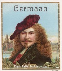 Germaan cigar label