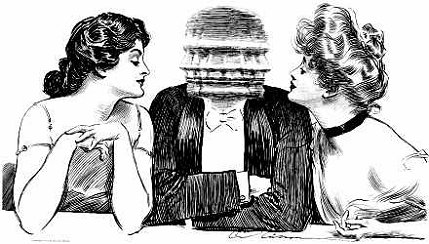 Gibson Girl cigar box label