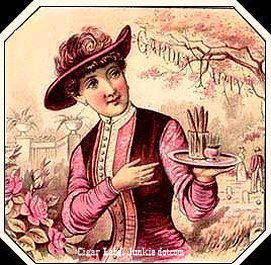 Garden Pary- cigar box label