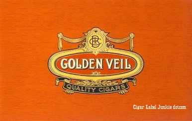Golden Veil inner cigar label