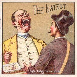 The Latest- cigar box label