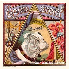 Good Stock- cigar label