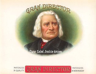 Franz Liszt cigar box label