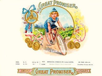 Great Promiser cigar box label
