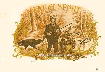 Great Sport-cigar box label