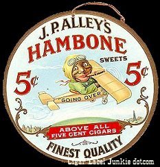 Hambone Fan Pull cigar label