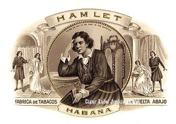 Hamlet cigar box label