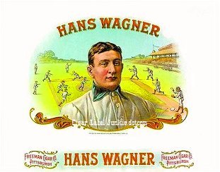 Hans Wagner cigar box label