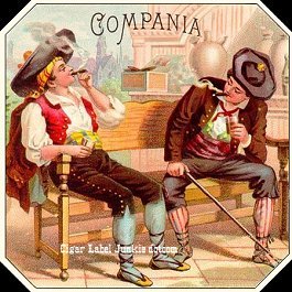 Compania- cigar box label