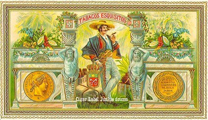 Hidalgo-cigar box label