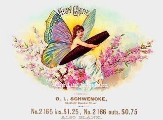 High Grade cigar box label