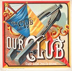 Our Club- cigar box label
