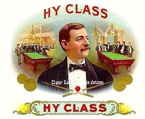 Hy Class cigar box label