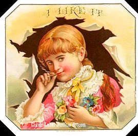 I Like It cigar label
