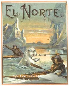 El Norte- cigar box label