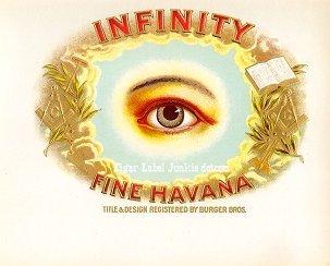 Infinity- cigar box label