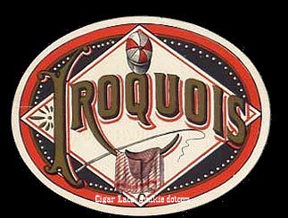 Iroquois- cigar box label
