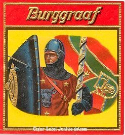 Burggraaf- cigar box label