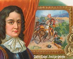 John Hampden cigar box label