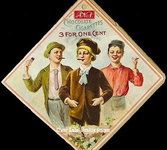 Chocolate Cigars- cigar box label
