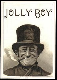 Jolly Boy cigar box label