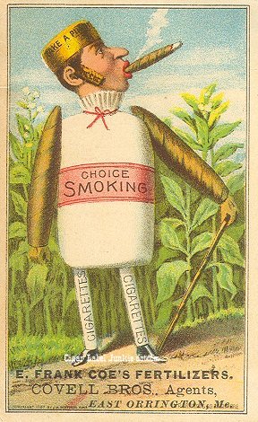 Choice Smoke- cigar box label