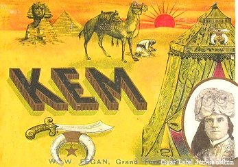 KEM- cigar box label