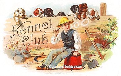 Kennel Club-cigar box label
