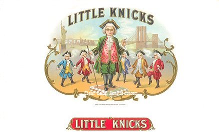 Little Knicks- cigar box label