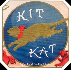 Kit Kat- cigar box label