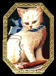 Kitty- cigar label